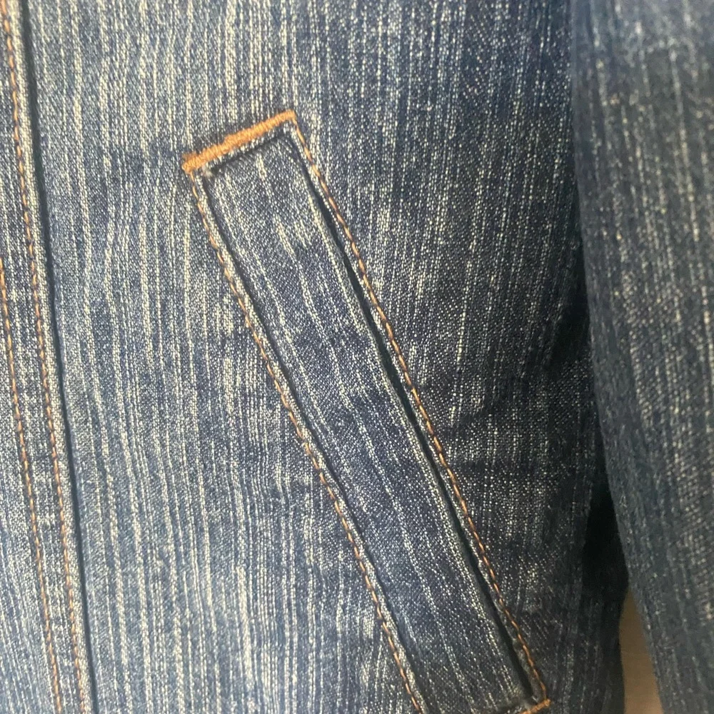 Zena Jeans Jean Jacket size Medium - Picture 5 of 8